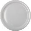 Carlisle KL20002 Kingline White Melamine Dinner Plate - 8-7/8