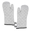 Chef Approved 167801SG15 Silicone Cloth Oven / Freezer Mitts - 15