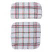 Chef Approved Striped White Waffle Weave Cotton Dish Cloth - 13