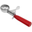 Chef Approved 225315 Stainless Steel #24 Ice Cream Disher With Red Handle