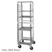 Channel Mfg 560NS 36 Pan Front-Load Wire Slide Stainless Steel Bun Pan Rack