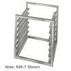 Channel Mfg RIR-7KD 7 Pan Aluminum End Load Sheet / Bun Pan Rack for Reach-Ins - Disassembled