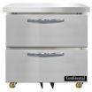 Continental Refrigerator D32N-U-D Designer Line Undercounter Refrigerator 32