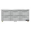 Continental Refrigerator D72N-U-D Designer Line Undercounter Refrigerator 72