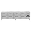 Continental Refrigerator DRA118NSSBS-D Designer Line Refrigerated Base Worktop Unit