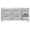 Continental Refrigerator DRA68NSS-D Designer Line Refrigerated Base Worktop Unit