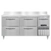 Continental Refrigerator DRA68NSSBS-D Designer Line Refrigerated Base Worktop Unit