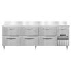 Continental Refrigerator DRA93NSSBS-D Designer Line Refrigerated Base Worktop Unit