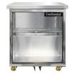 Continental Refrigerator SW27NGD-U Undercounter Display Refrigerator 27