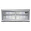 Continental Refrigerator SW72NSGD-FB Work Top Display Refrigerator Front Breather