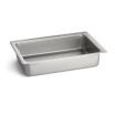 Tablecraft CW40140 Stainless Steel 9 Qt. Full Size Chafing Steam Pan w/ Standard Rim