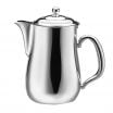 Walco CX528L 5 oz. Stainless Steel Soprano Creamer with Lid
