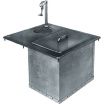 Delfield 204 Drop-In Single Service Stainless Steel Ice And Water Station With 9 1/2