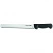 Dexter P94805B 31605B Basics Black Handle 12 Inch Scalloped Edge High Carbon Steel Slicer / Bread Knife