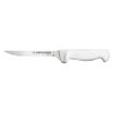 Dexter P94817 31613 Basics 5 Inch High Carbon Steel Flexible Narrow Boning Knife With White Textured Handle
