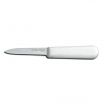 Dexter S104PCP 15303 Sani-Safe 3.25 Inch High Carbon Steel Cook Style Paring Knife With White Textured Handle