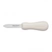 Dexter S121PCP 10473 Sani-Safe 2.75 Inch DEXSTEEL New Haven Pattern Oyster Knife With Textured White Handle