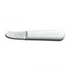 Dexter S124 10253 Sani-Safe 2 Inch High Carbon Steel Scallop Knife And Textured White Handle