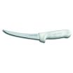 Dexter S131-6PCP 01493 Sani-Safe 6 Inch Curved High Carbon Steel Narrow Boning Knife With White Textured Handle