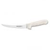 Dexter S131F-6PCP 01483 Sani-Safe 6 Inch Narrow High Carbon Steel Flexible Curved Boning Knife With White Textured Handle