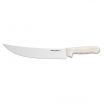Dexter S132-10PCP 05533 Sani-Safe 10 Inch High Carbon Steel Cimeter Steak Knife With White Handle