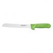 Dexter S162-8SCG-PCP 13313G Sani-Safe 8 Inch High Carbon Steel Scalloped Bread Knife With Green Handle