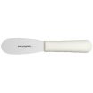 Dexter S173PCP 18193 White Handle Sani-Safe 3 1/2 Inch Stainless Steel Blade Sandwich Spreader In Packaging