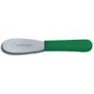 Dexter S173SCG-PCP 18213G Green Handle Sani-Safe 3 1/2 Inch Scalloped Edge Stainless Steel Blade Sandwich Spreader In Packaging