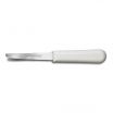 Dexter S253SC-PCP 18153 Sani-Safe 3.25 Inch High Carbon Steel Scalloped Grapefruit Knife With White Handle