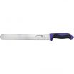 Dexter S360-12SCP-PCP 36011P 360 Series Purple Handle Scalloped Edge 12 Inch DEXSTEEL Slicer Knife In Packaging