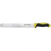 Dexter S360-12SCY-PCP 36011Y 360 Series Yellow Handle Scalloped Edge 12 Inch DEXSTEEL Slicer Knife In Packaging