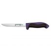 Dexter S360-6FP-PCP 36002P 360 Series 6 Inch DEXSTEEL High Carbon Steel Narrow Flexible Boning Knife With Purple Santoprene Handle