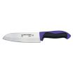 Dexter S360-7P-PCP 36004P 360 Series Purple Handle 7 Inch Blade Santoku Knife In Packaging
