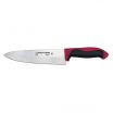 Dexter S360-8R-PCP 36005R 360 Series 8 Inch DEXSTEEL High Carbon Steel Cook Knife With Red Santoprene Handle