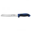Dexter S360-8SCC-PCP 36007C 360 Series 8 Inch DEXSTEEL High Carbon Steel Scalloped Bread Knife With Blue Santoprene Handle