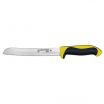 Dexter S360-8SCY-PCP 36007Y 360 Series 8 Inch DEXSTEEL High Carbon Steel Scalloped Bread Knife With Yellow Santoprene Handle
