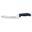 Dexter S360-9SCC-PCP 36008C 360 Series Blue Handle Offset Scalloped Edge 9 Inch DEXSTEEL Slicer Knife In Packaging