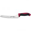 Dexter S360-9SCR-PCP 36008R 360 Series Red Handle Offset Scalloped Edge 9 Inch DEXSTEEL Slicer Knife In Packaging