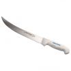 Dexter SG132N-10PCP 24753 10 Inch SofGrip High Carbon Steel Breaking Knife With White Handle