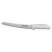 Dexter SG147-10SC-PCP 24383 SofGrip 10 Inch High Carbon Steel Scalloped Bread Knife With White Rubber Handle