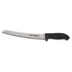 Dexter SG147-10SCB-PCP 24383B SofGrip 10 Inch High Carbon Steel Scalloped Bread Knife With Black Rubber Handle