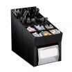Dispense-Rite NLO-SWNH 10-Compartment Napkin Dispenser and Condiment/Flatware Organizer