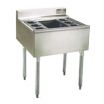 Eagle Group B2CT-22-7 Stainless Steel Underbar Ice / Cocktail Bin