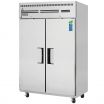 Everest Refrigeration ESF2 49.625 Inch Two Section Solid Door Upright Reach-In Freezer 48 Cubic Feet