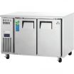 Everest Refrigeration ETF2 47.5 Inch Two Section Side Mount Undercounter Freezer 13 Cubic Feet