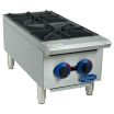 Chefmate by Globe C12HT 12 Inch Stainless Steel Gas Hot Plate Countertop Range 50,000 BTU