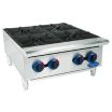 Chefmate by Globe C24HT 24 Inch Stainless Steel Gas Hot Plate Countertop Range 100,000 BTU