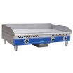 Globe GEG36 Electric 36” Wide Medium-Duty Griddle With Three Burners And Thermostat Controls - 208-240V, 6.3/8.4kW