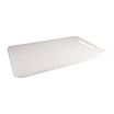 HS Inc. HS1051-N Prep n Serve 15-3/4 Inch White Polyethylene Cutting Board