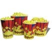 Winco Benchmark 41432 Popcorn Tub Popcorn Supplies 32 oz. Multicolored
